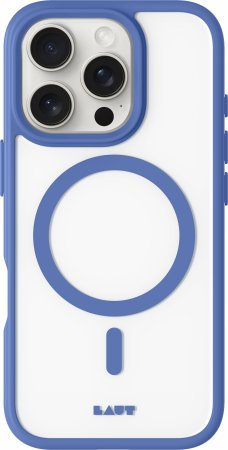 Mbrojtëse telefoni Laut Huex Protect për iPhone 16 Pro, plastike, blu