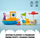 Set LEGO DUPLO Peppa and the Boat Trip 10432, për fëmijë 2+, shumëngjyrësh
