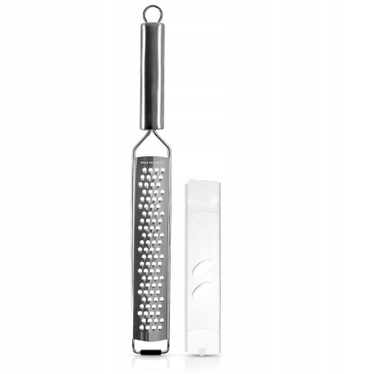 Rallë e sheshtë kuzhine Pa brand, 38 cm, çelik inox, argjendtë