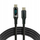 Kабел USB Usams EverActive CBB-2PD5L, USB C во USB C, 100W PD, 2m, црна