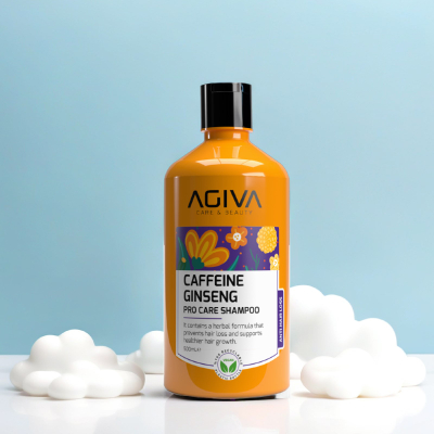 Shampo për flokë Agiva Caffeine Ginseng, 500ml