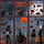 Sticker dritareje për Halloween, set dekorativ, portokalli e zezë