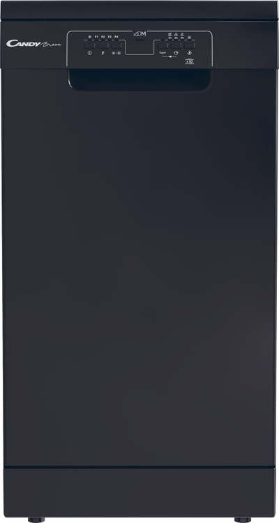 Enëlarëse Candy CDPH 2L1047B, 45 cm, 10 komplete, e zezë