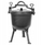 Казан од лиено железо Hunter Pot, 10L, за оган и скара, црн
