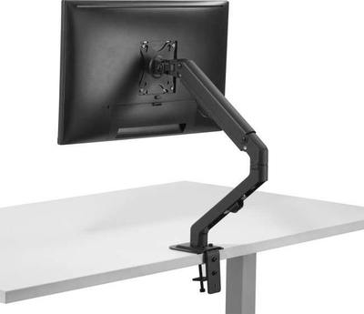 Krah monitori me sustë gazi, 17-32", për tavolinë, VESA 75x75 100x100, i zi