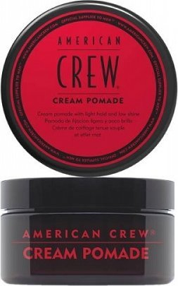 Pomadë flokësh American Crew Cream Pomade, mbajtje e lehtë, shkëlqim i ulët