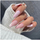 Top coat për thonj Claresa Pixie Stars, No Wipe UV/LED, 5g, transparent me yje rozë