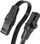 Kabllo interneti Vention Flat CAT6 UTP, 1.5m, e zezë