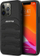 Kapak telefoni Mercedes Benz AMG Line për iPhone 14 Pro 6.1", lëkurë, i zi