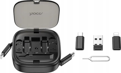 Kabllo USB C në USB C HOCO, 60W, me terheqje, e bardhë