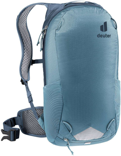 Ранец за велосипед Deuter Race 12, 12L, со навлака за дожд, зелен
