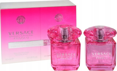 Set parfum Versace Bright Crystal Absolu, 2x30ml, EDP, për femra