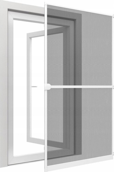 Rrjetë dere kundër mushkonjave Easy Life Mosquito Net Door ALU, 100 x 215 cm, e bardhë