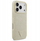Mbulesë telefoni Guess Croco Triangle Logo MagSafe për iPhone 17 Pro, gold