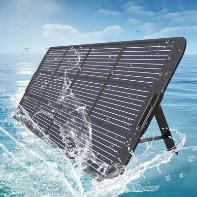 Panel diellor portativ Choetech 200W, palosës, rezistent ndaj ujit, i zi