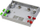 Kuti shpërndarëse optike murale Alantec FOPA-4A-03, 4x SC simplex, për 8 fibra, gri
