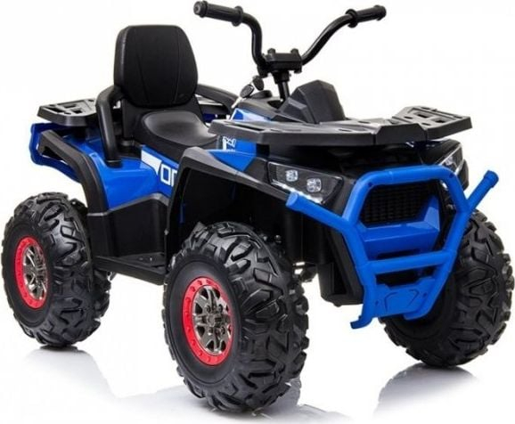 Quad elektrik për fëmijë Lean Toys XMX607, me bateri, me 4 rrota, blu