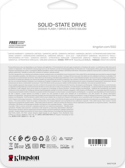 Disk SSD Kingston KC3000, 2TB, M.2 2280 PCI-E x4 Gen4 NVMe