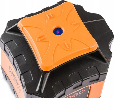 Lazer rrotullues GEO FENNEL FL220 HV, komplet automatik, rreze deri në 400 m, i kuq