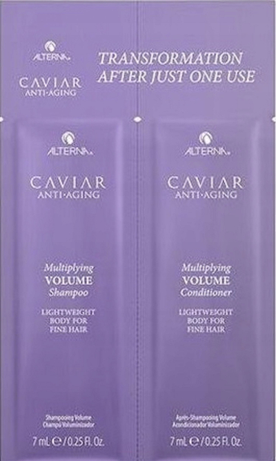 Set shampo dhe balsam për volum Alterna Multiplay Volume, 2x7ml