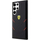 Këllëf telefoni Ferrari Hot Stamp për Samsung Galaxy S23 Ultra, polikarbonat TPU, mbron anët, i zi
