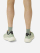 Çorape të shkurtra për meshkuj ASICS Performance Run Sock Quarter 3013A979-301, 39-42, jeshile portokalli
