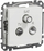 Prizë R/TV/SAT Schneider Electric Sedna Design, terminal 4dB, e bardhë