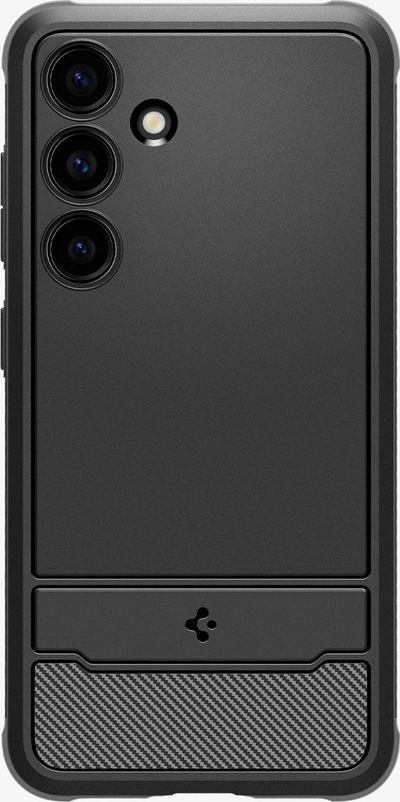 Mbulesë telefoni Spigen Rugged Armor për Samsung Galaxy S24 Plus, matte, e zezë