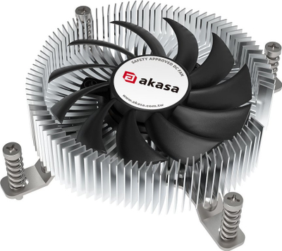 Ftohës CPU Akasa AK-CC6610EP01, për Intel LGA1700, profil i ulët, gri