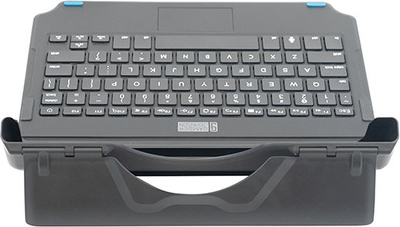 Tastierë me folio Gamber-Johnson, montueshme, me touchpad 2 butona, POGO pin, QWERTY