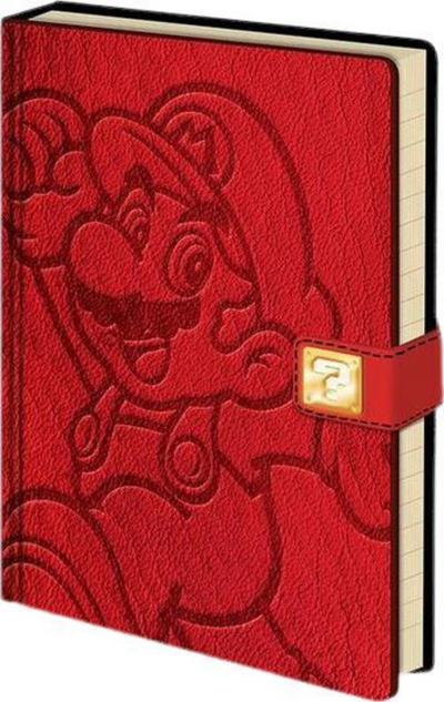 Fletore Premium: Super Mario 120 fletë A5, me vija