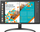 Monitor LG 24QP500-B, 23.8 ", 2560 x 1440 (WQHD), i zi