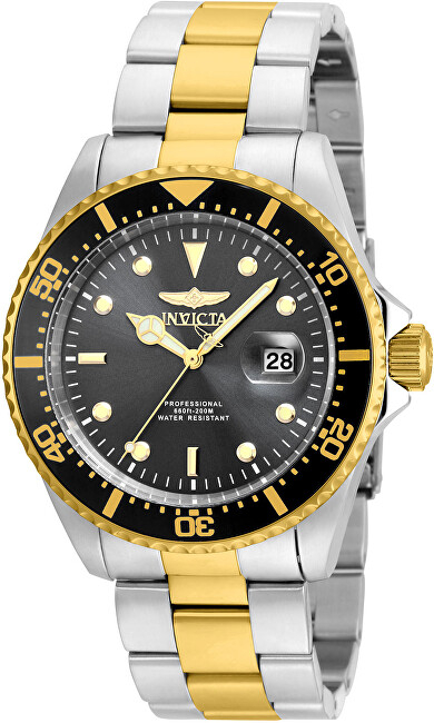 Orë për meshkuj Invicta Pro Diver Quartz 22057, dyngjyrëshe