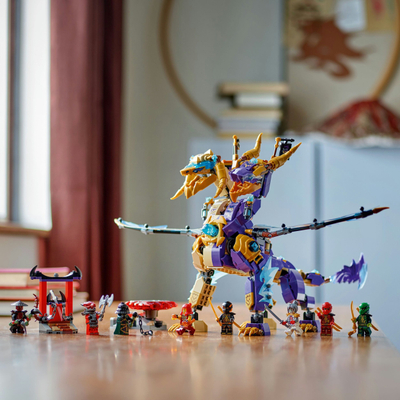 Set LEGO Ninjago Arc Dragon of Focus, 8 minifigura, për kalamaj, shumëngjyrësh