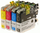 Set patronash G&amp;G XL për Brother LC-223VALP, 4 copë, kapacitet i lartë