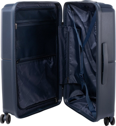 Куфер Iguana Sydney 60, 60L, цврста обвивка PP, сив