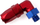 Lidhës rrotullues 90° TurboWorks AN10, 7/8-14", alumin, i zi