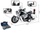 Motor lodër MADE Motorcycle 1:20, me drita, me tinguj, shumëngjyrësh