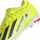 Këpucë futbolli për kalamaj adidas X Crazyfast League FG, për tokë të thatë, tekstil i lehtë, të verdha