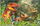 Mbrojtëse tavoline HERMA Dino World, 55 x 35 cm, set 3 copë, shumëngjyrëshe