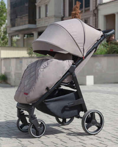 Karrocë për fëmijë Carrello Bravo Plus, e hirtë