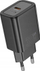 Karikues rrjeti Hoco N62, Type C PD QC, 30W, i zi