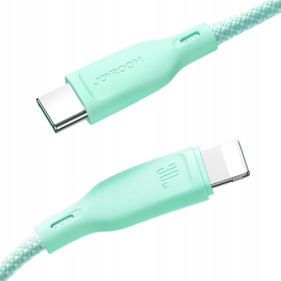 Kabllo karikimi Joyroom Multi Color Series SA34 AL3, USB A në Lightning, 3A, 1m, ngjyrë e zezë