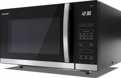 Furrë me mikrovalë Sharp YC-QS302AE-B, 30L, 900W, e zezë