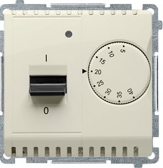 Терморегулатор Kontakt-Simon BMRT10W.02/12, внатрешен сензор, 230V, беж