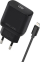 Karikues Beline 30W GaN, USB-C PD 3.0, me kabllo Lightning, i zi