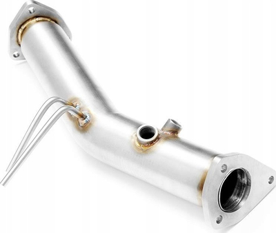Tub shkarkimi downpipe për AUDI A4 A6 1.9 2.0 TDI, 63.5 mm, çelik inox