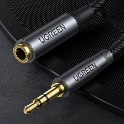 Kabllo zgjatuese audio Ugreen, AUX 3.5mm, 3m, e zezë