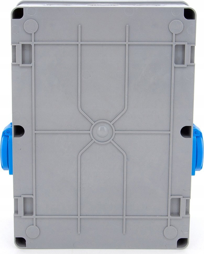 Qendër shpërndarjeje ndërtimi ELS Elektrotechnika 11NO42C11C1F, 32A 5P me RCD, 4x230V 16A, gri