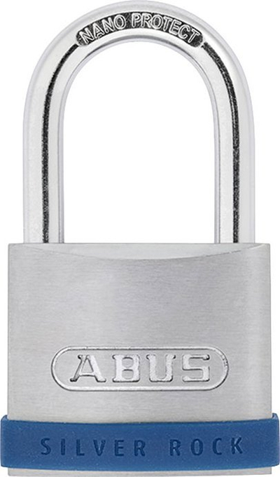 Dry Abus Silver Rock 5, 50mm, standart, ngjyrë çeliku